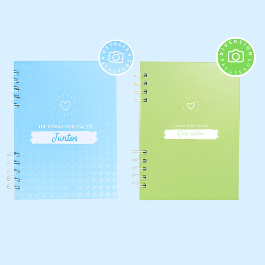 Super combo 2 libros 100 cosas por hacer juntos + libro 100 cosas por hacer con niños
